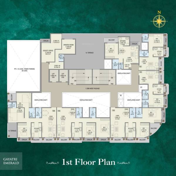  gayatri-emerald Gayatri Emerald Cluster Plan