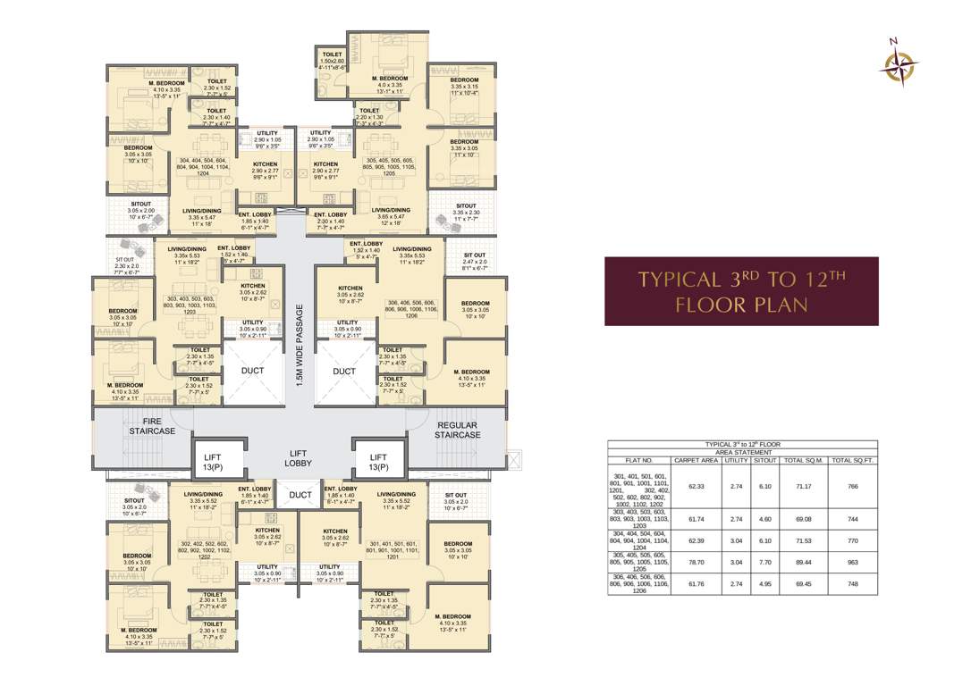  45 shashwat heights 45 Shashwat Heights Cluster Plan