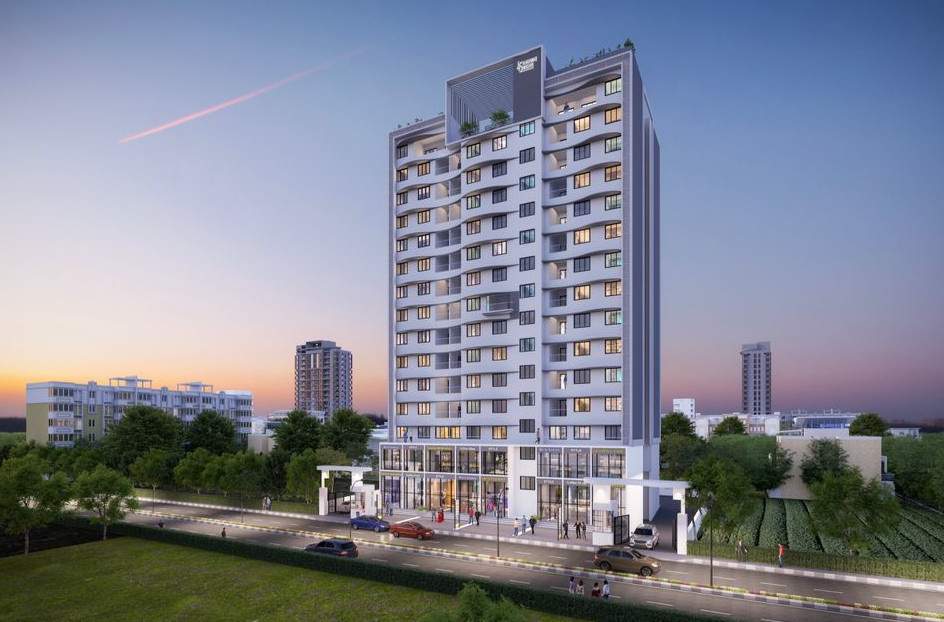  45 shashwat heights Elevation