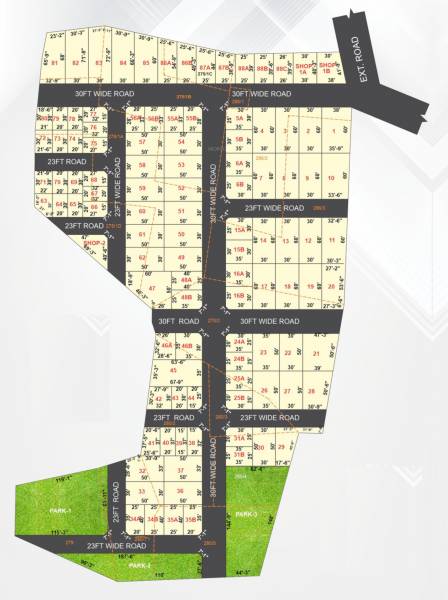  chandraseker-avanue Layout Plan