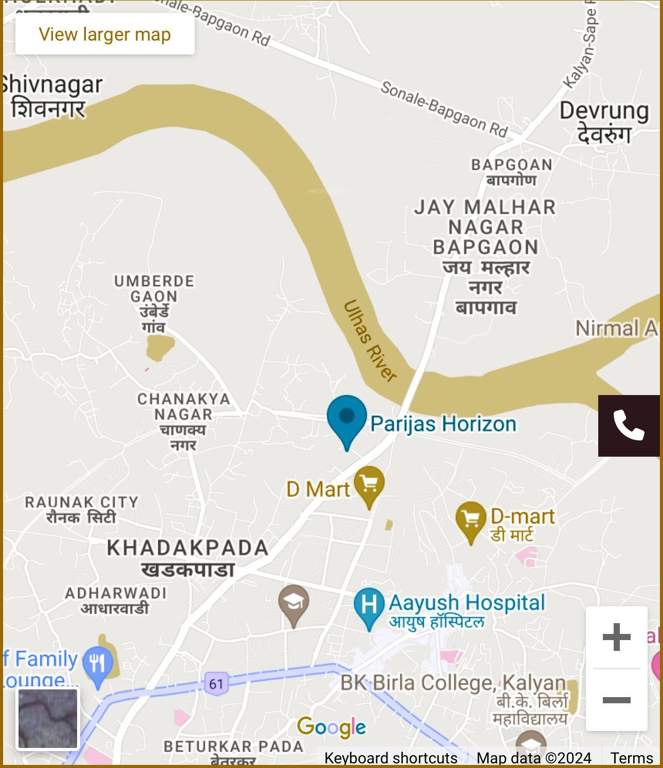  parijas horizon Location Plan