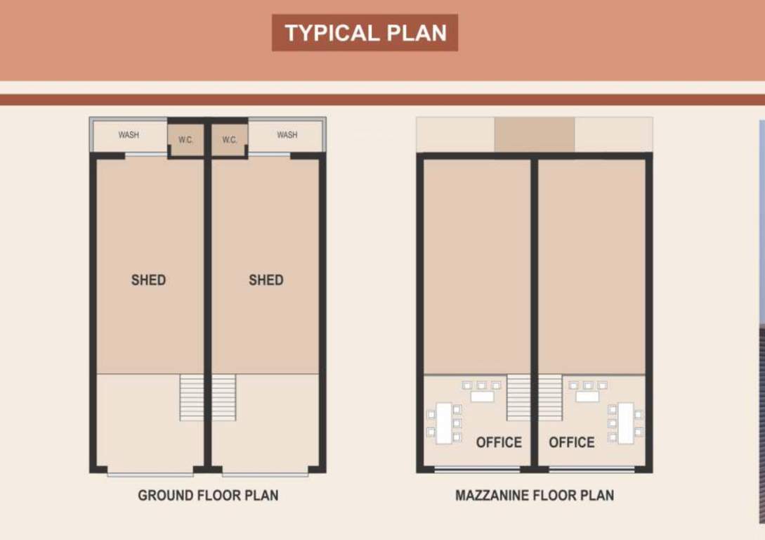 gajanan industrial hub 2 A To F Typical  Cluster Plan