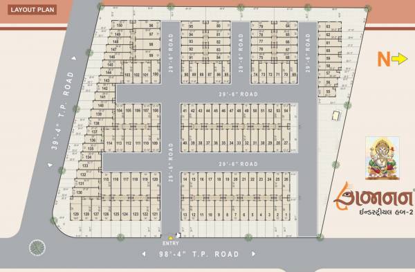  gajanan-industrial-hub-2 Layout Plan
