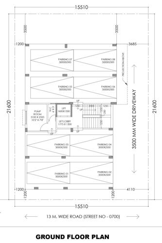  dwarka-cooperative-housing-society Dwarka Cooperative Housing Society Ground Cluster Plan