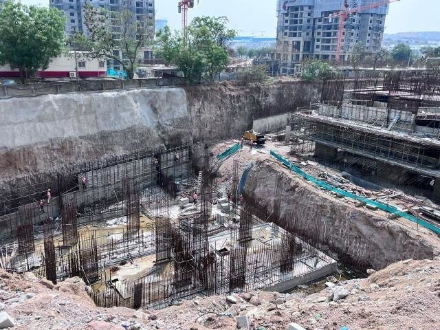 lansum elena Block B Construction Status March 25