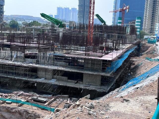 lansum elena Block B Construction Status March 25