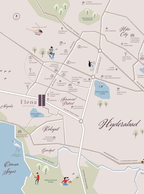 lansum elena Location Plan