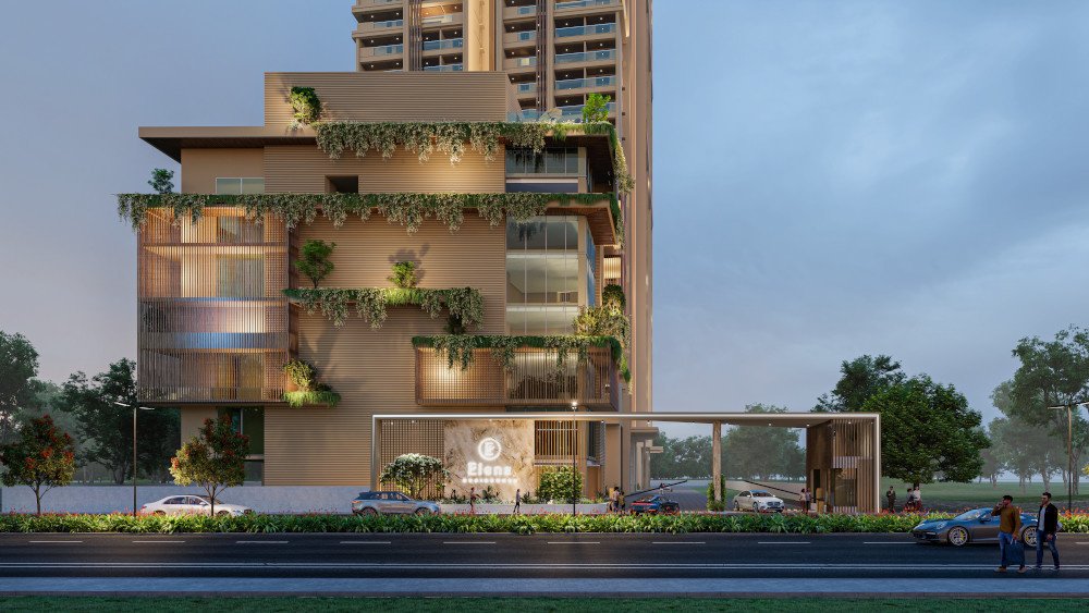 lansum elena residences Elevation