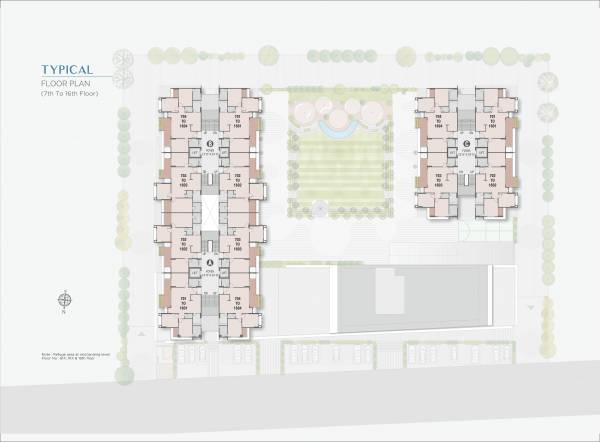 the-balcony Block A Cluster Plan