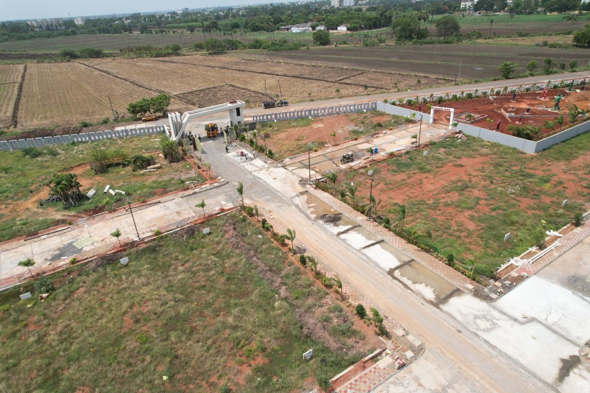  sri bhramara regal city Plot