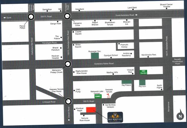 Location Plan raj-heritage-phase-i Location Plan