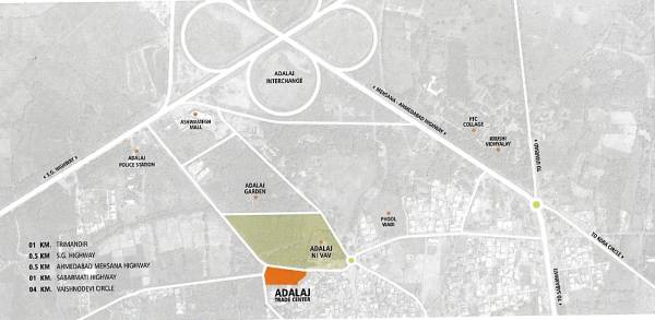  adalaj-trade-center Location Plan