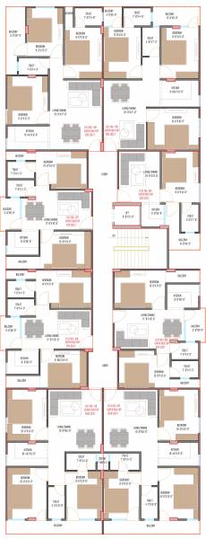  avalon Redwood Avalon Typical Cluster Plan