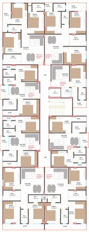  avalon Redwood Avalon Typical Cluster Plan