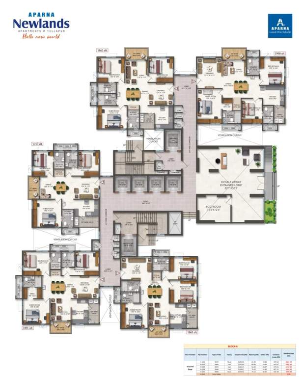  newlands Block A Cluster Plan