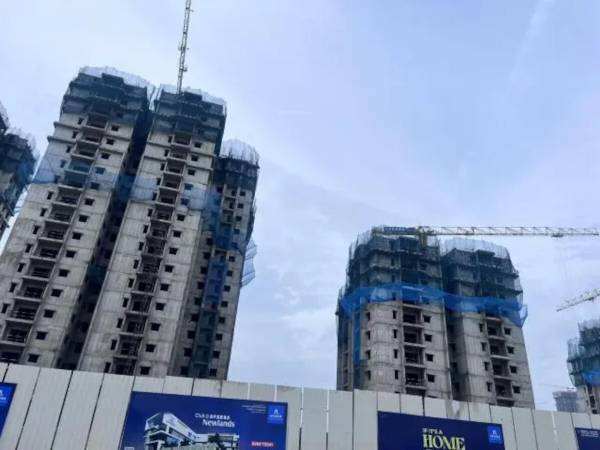  newlands Block A Construction Status Aug-25