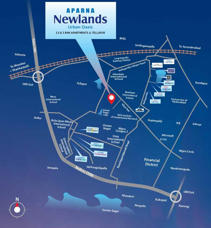  newlands Location Plan