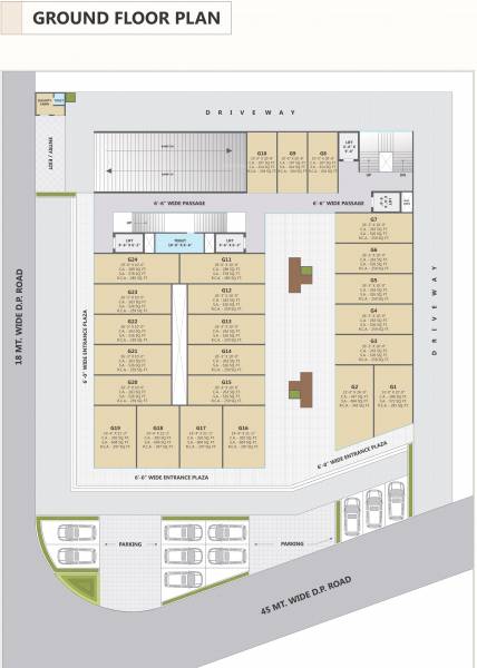 Orbit Plaza Ground Cluster Plan orbit-plaza Orbit Plaza Ground Cluster Plan