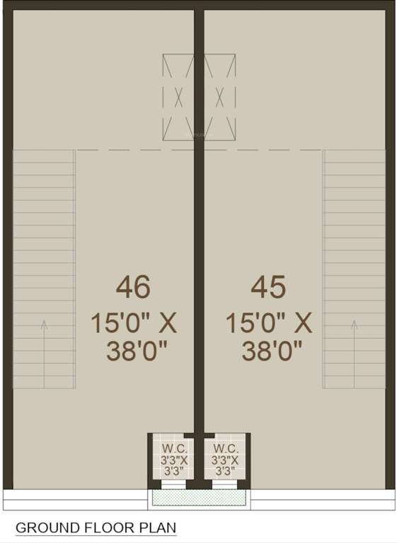  shiv industrial estate A, B, C Ground Cluster Plan