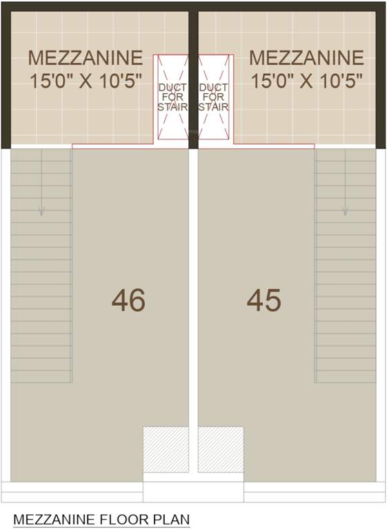  shiv industrial estate A, B, C Mezzanine Cluster Plan