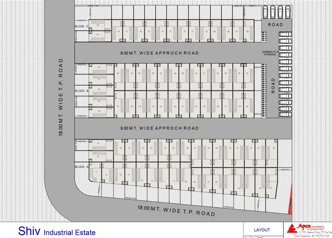  shiv industrial estate Layout Plan