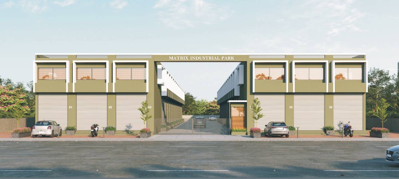 Elevation matrix industrial park Elevation