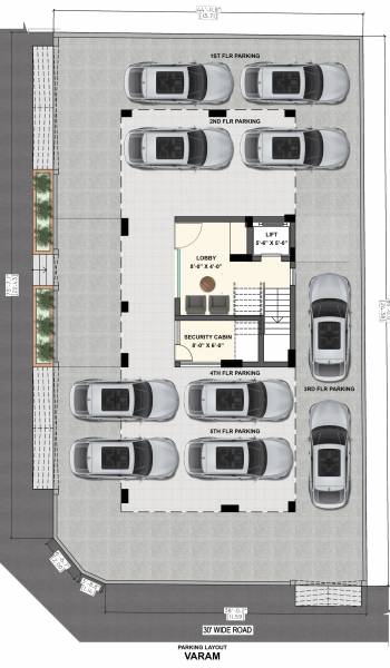  varam Kaaviya Varam Ground Cluster Plan