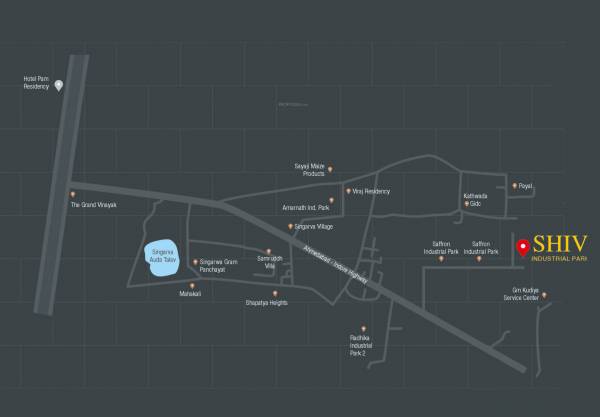  shiv-industrial-park Location Plan