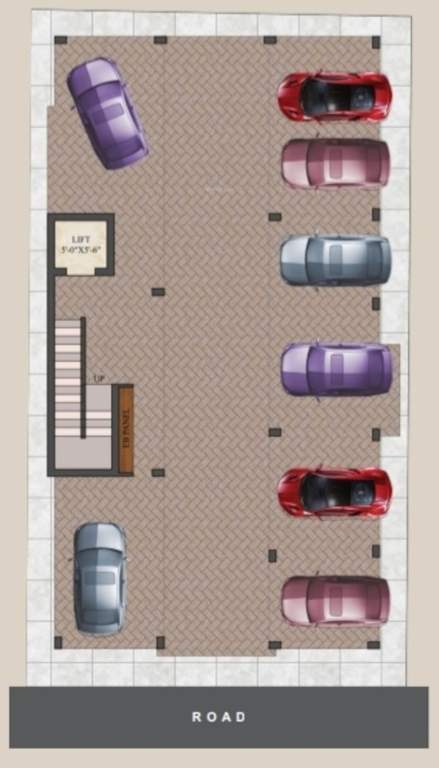  apatite apartment Apatite Apartment Cluster Plan For Ground Floor