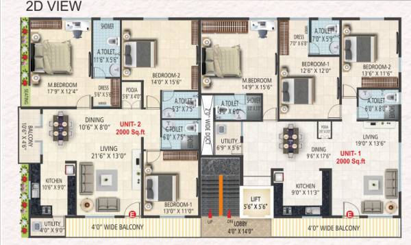  serenity-residences Serenity Residences Cluster Plan
