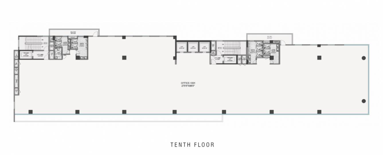  rohan tech Rohan Tech Cluster Plan for 10th Floor