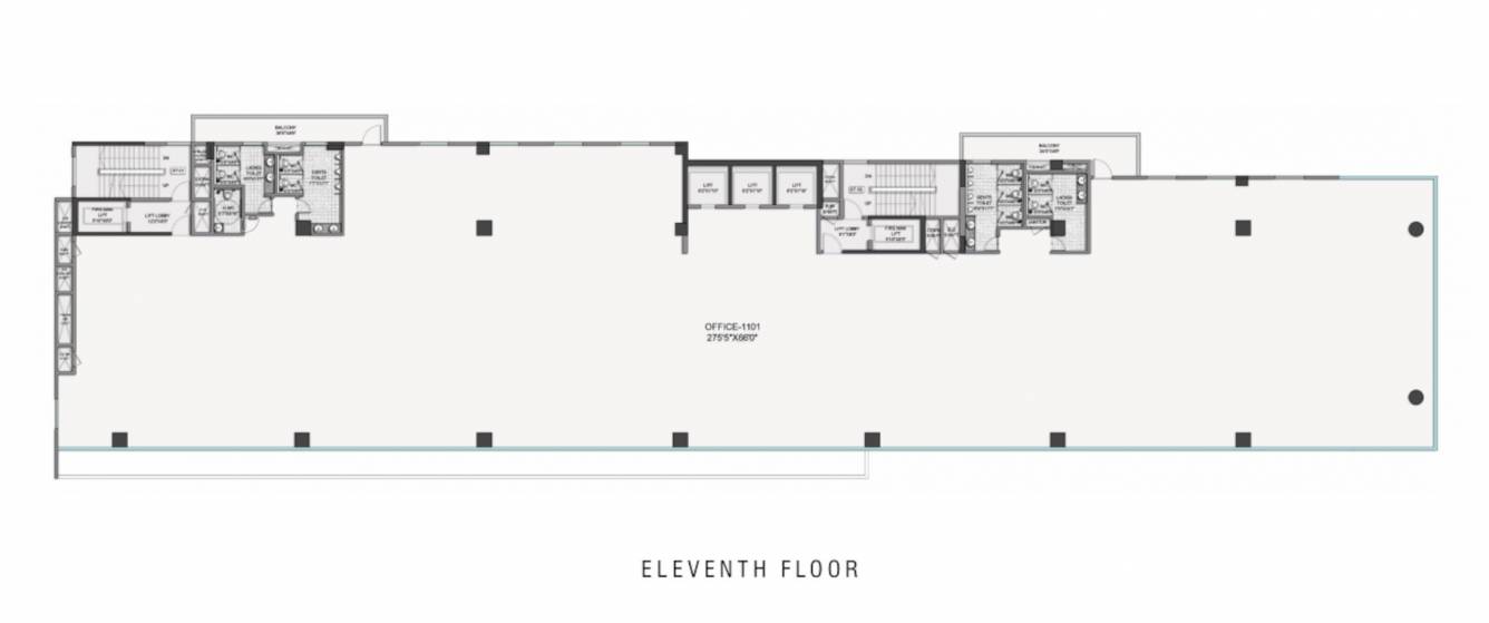  rohan tech Rohan Tech Cluster Plan for 11th Floor