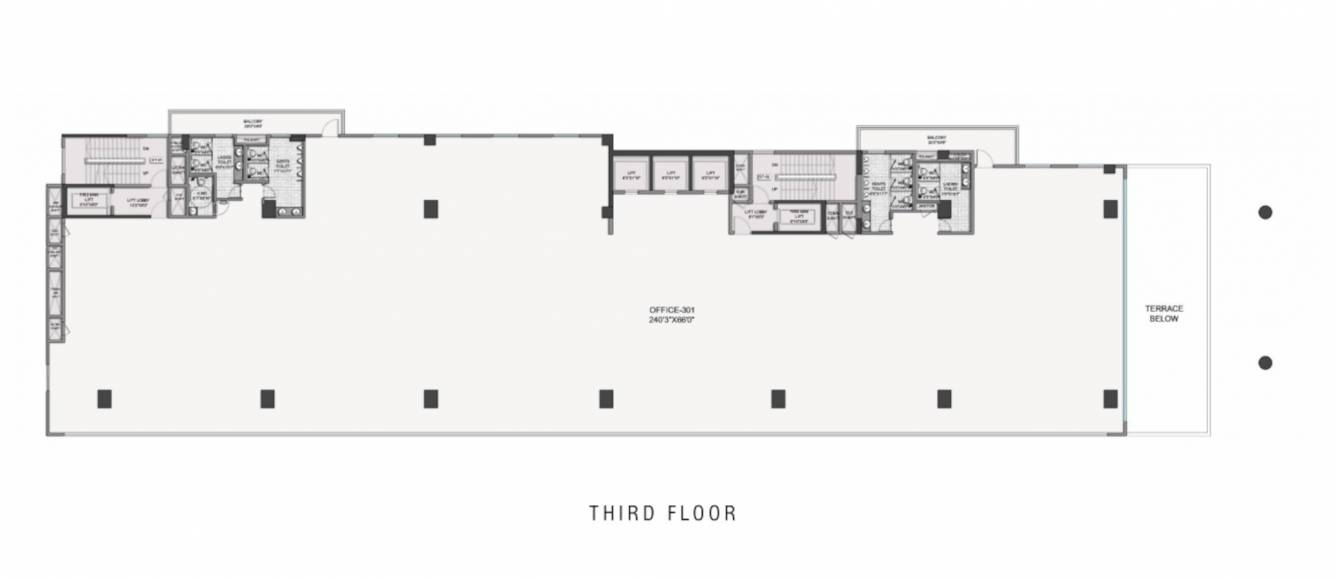  rohan tech Rohan Tech Cluster Plan for 3rd Floor