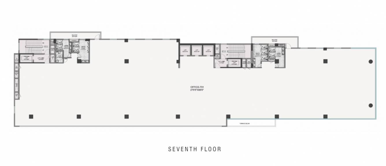 rohan tech Rohan Tech Cluster Plan for 7th Floor