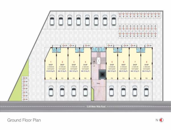  florence Florence Cluster Plan for ground Floor