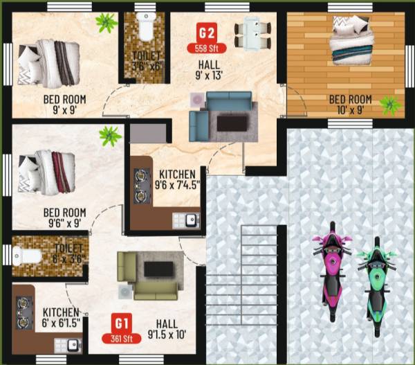  cion Cion Cluster Plan For Ground Floor