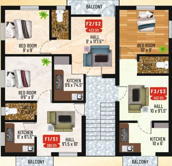  cion Cion Cluster Plan For Typical Floor Plan