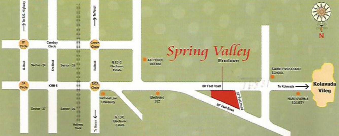  spring valley enclave  Location Plan