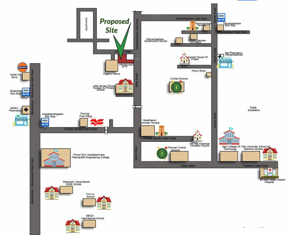  elegance Location Plan