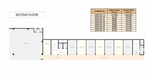  s-v-padhye-tower S V Padhye Tower Cluster Plan for 2nd Floor