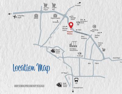  tirupati-homes Location Plan
