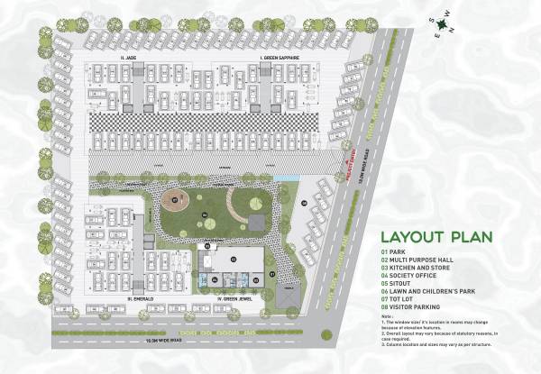 Layout Plan green-city-extension Layout Plan