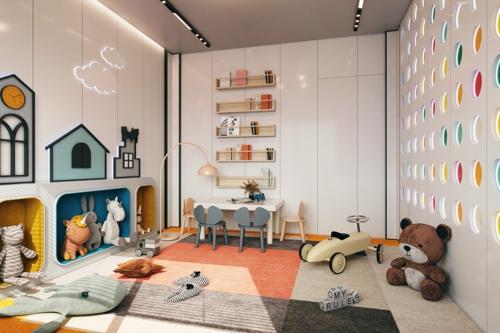 Children's play area green-city-extension Children's play area