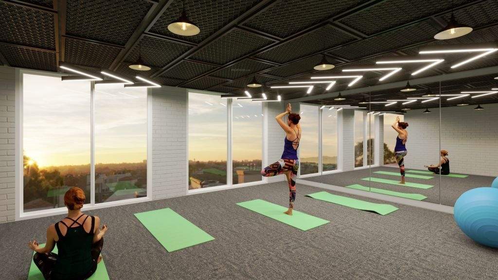green city extension Yoga/ Meditation Area