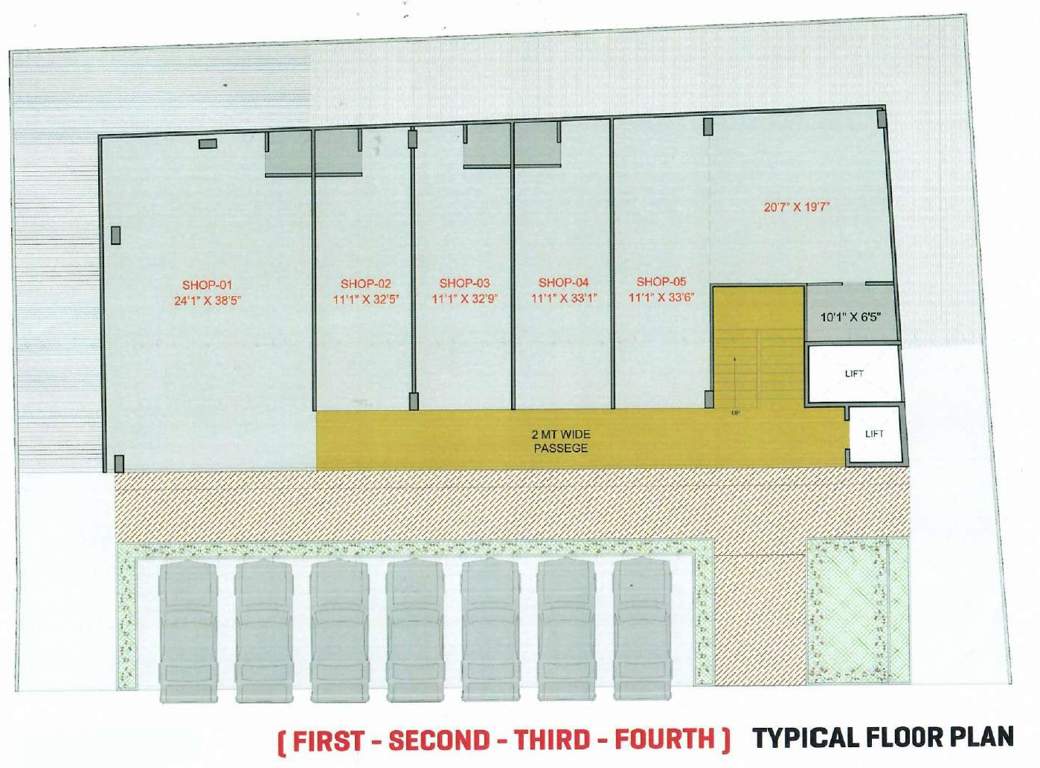  trinity plaza Trinity Plaza Cluster Plan From 1st To 4th Floor