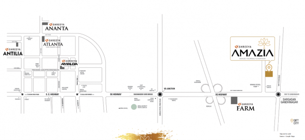  amazia Location Plan