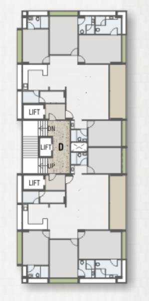  the-avante- Block- D Typical Cluster Plan