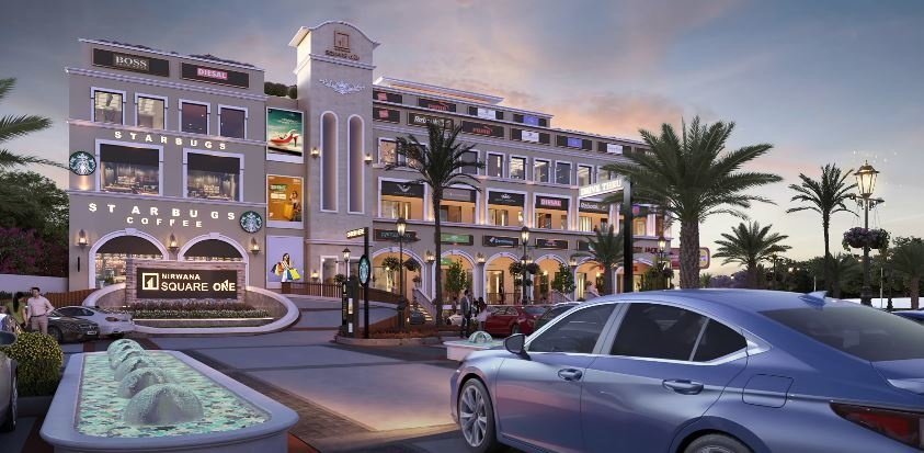  nirwana square one Elevation