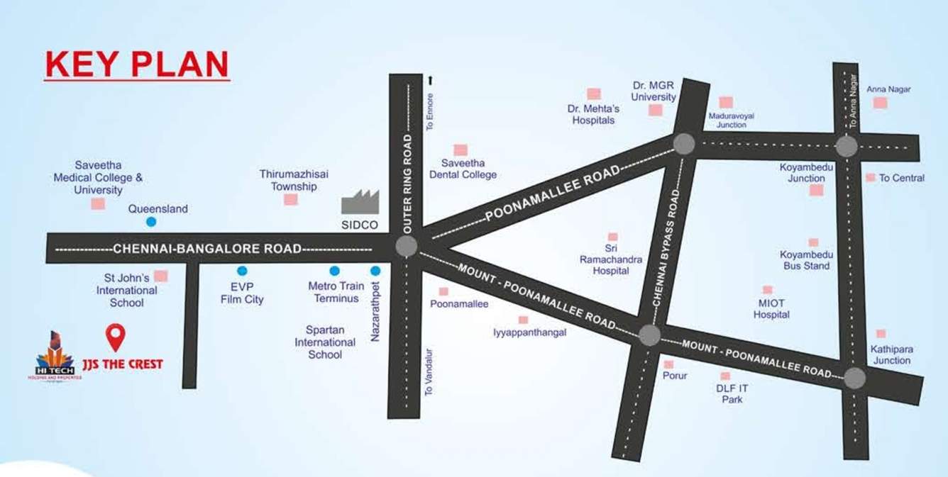  the crest phase 2 Location Plan