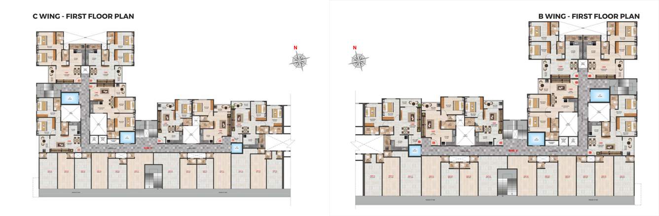  rivernest B & C Cluster Plan for 1st Floor
